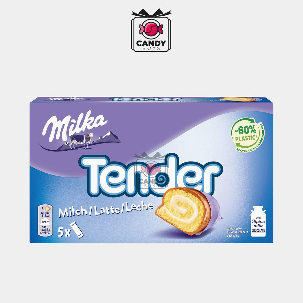 MILKA TENDER MILCH X5 185G - CANDY BOXS