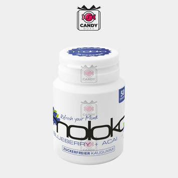 MOLOKO CHEWING GUM BLUEBERRY + ACAI 50PCS - CANDY BOXS - Candyboxs