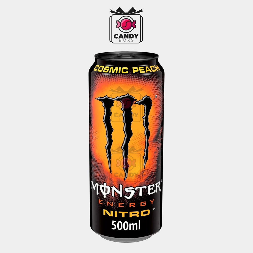 MONSTER ENERGY NITRO COSMIC PEACH 500ML - CANDY BOXS - Candyboxs