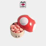 NINTENDO SUPER MARIO BROS COLLECTIBLE MUSHROOM SOUR CANDY - CANDY BOXS - Candyboxs