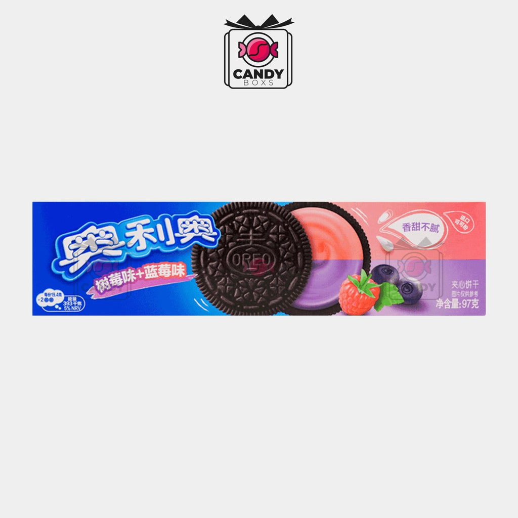 OREO BLUEBERRY & RASPBERRY 97G - CANDY BOXS - Candyboxs