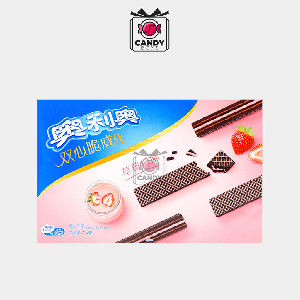 OREO WAFERS STRAWBERRY FLAVOR - CANDY BOXS