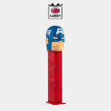 PEZ DISPENSER CAPTAIN AMERICA (MARVEL) - CANDY BOXS - Candyboxs