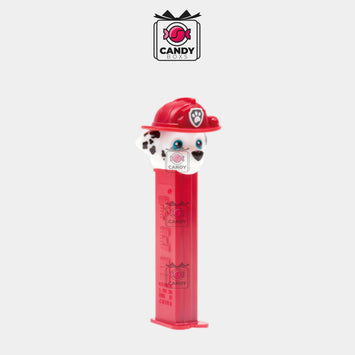 PEZ DISPENSER MARSHALL (PAW PATROL) - CANDY BOXS - Candyboxs