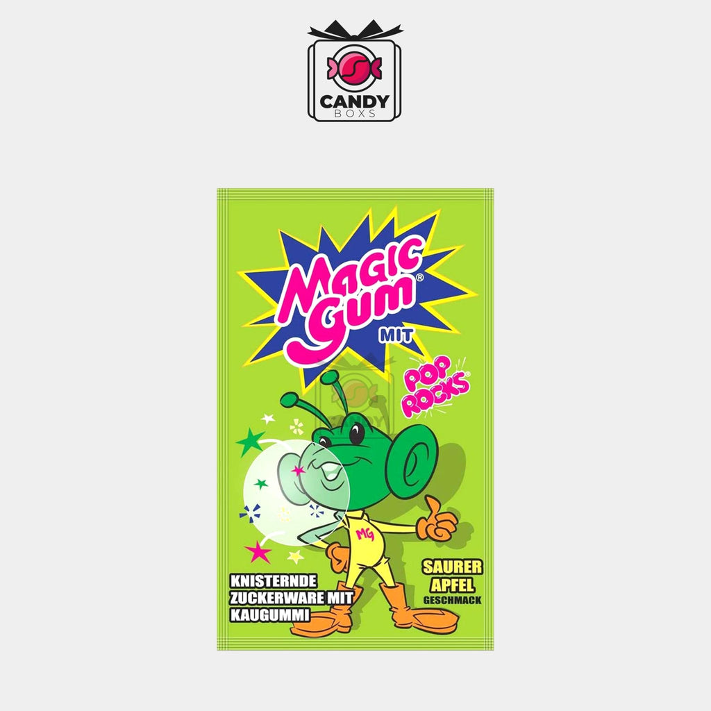 POP ROCKS MAGIC GUM APPLE - CANDY BOXS - Candyboxs
