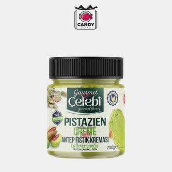 PREMIUM ANTEP PISTACHIO BUTTER (CHUNKS) 200G - CANDY BOXS - Candyboxs