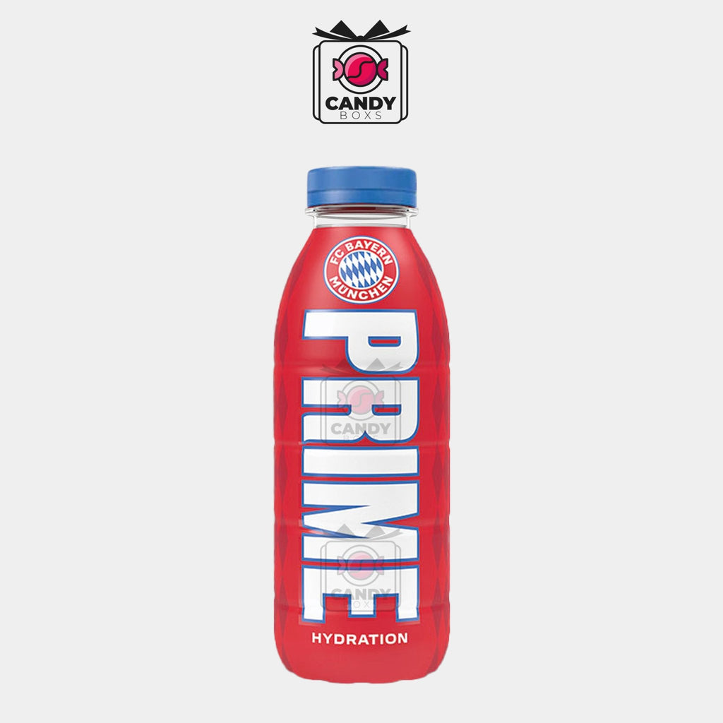 PRIME HYDRATION FC BAYERN MUNICH 500ML - CANDY BOXS - Candyboxs