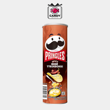 PRINGLES SPICY ROSE TTEOKBOKKI (KOREA) 100G - CANDY BOXS - Candyboxs