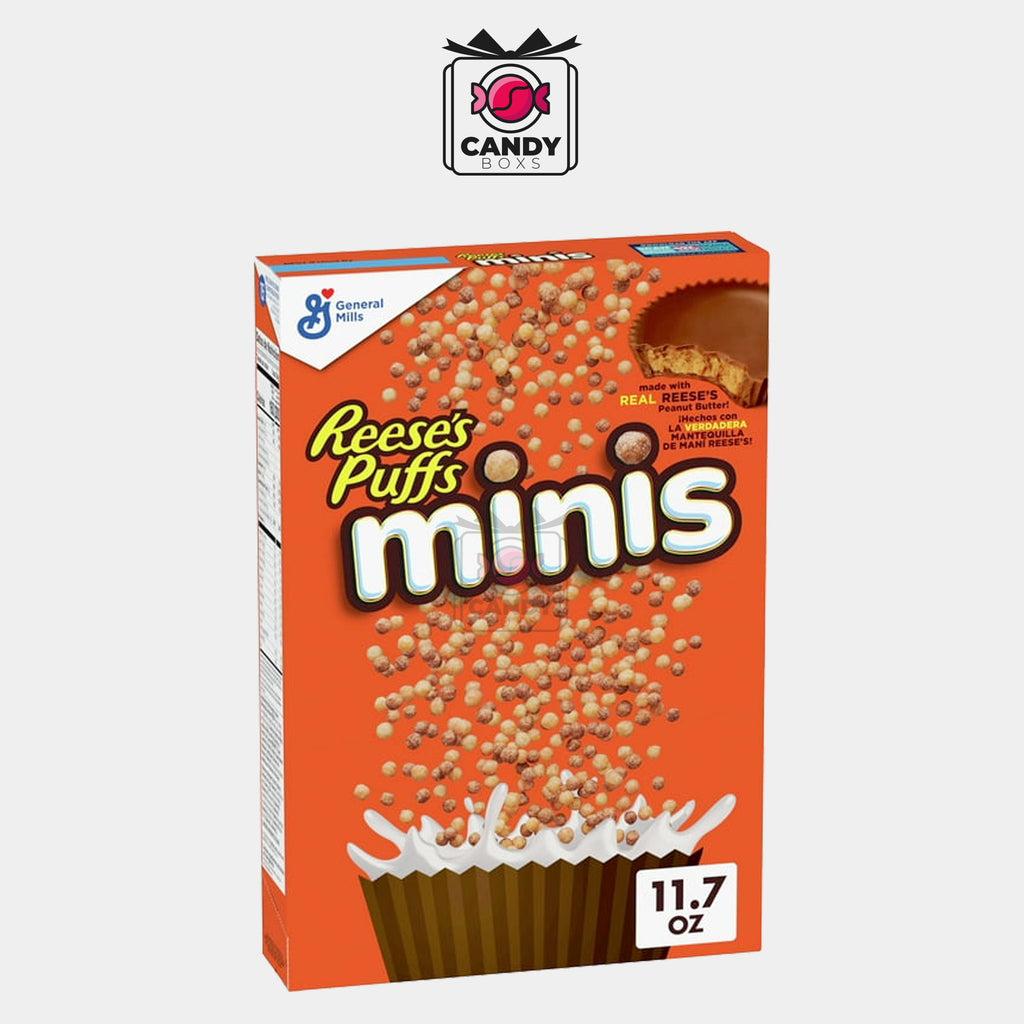 GENERAL MILLS REESE'S PUFFS MINIS 331G - CANDY BOXS