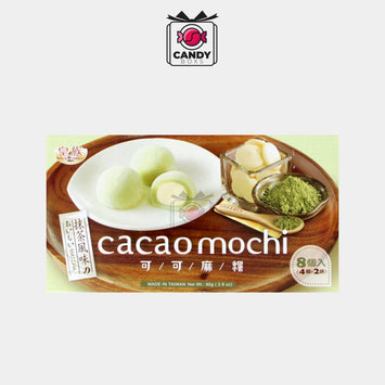 ROYAL FAMILY CACAO MOCHI MATCHA FLAVOR 80G - CANDY BOXS - Candyboxs