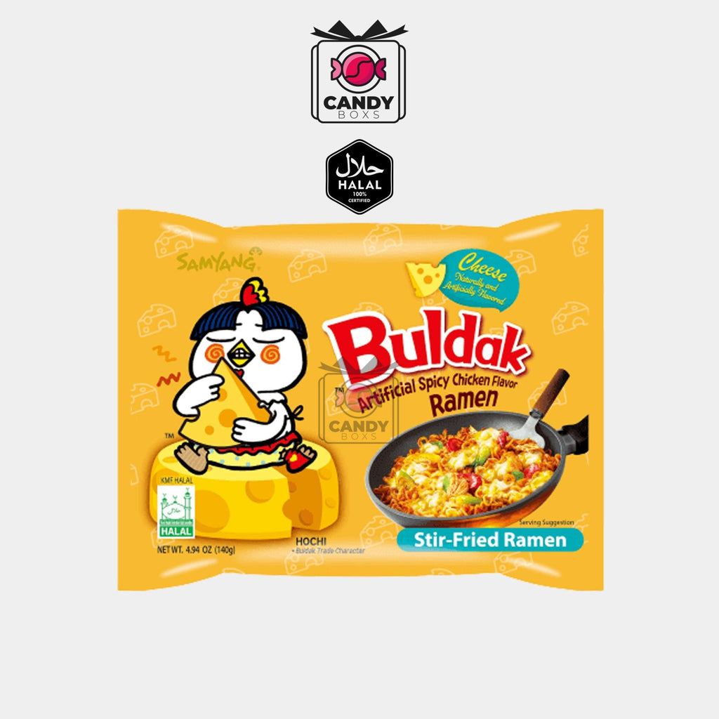 SAMYANG NOODLES HOT CHEESE FLAVOR RAMEN (HALAL) - CANDY BOXS - Candyboxs