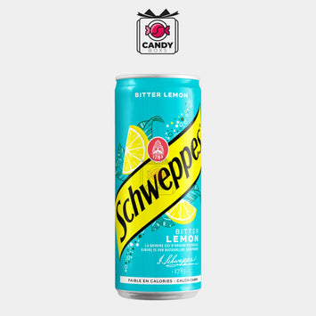 SCHWEPPES BITTER LEMON 330ML - CANDY BOXS - Candyboxs