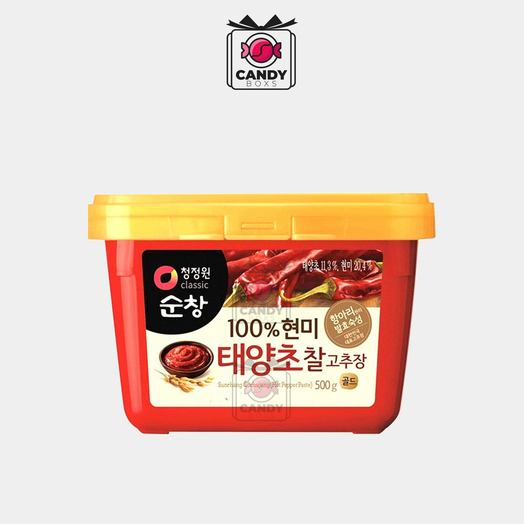 SUNCHANG GOCHUJANG (HOT PEPPER BEAN PASTE) 500G - CANDY BOXS - Candyboxs