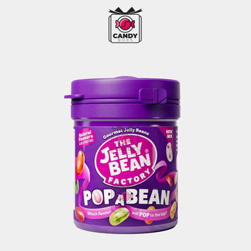 THE JELLY BEAN FACTORY POP A BEAN 36 FLAVORS 100G - CANDY BOXS - Candyboxs