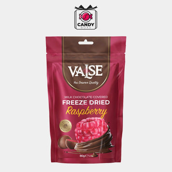 VALSE FREEZE DRIED RASPBERRY & MILK CHOCOLATE 80G - CANDY BOXS - Candyboxs