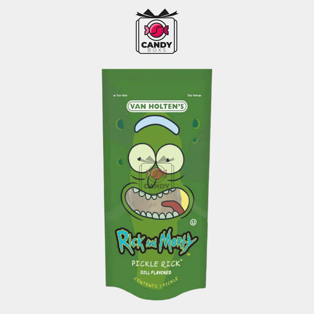 VAN HOLTEN'S RICK AND MORTY PICKLE 250G - CANDY BOXS - Candyboxs