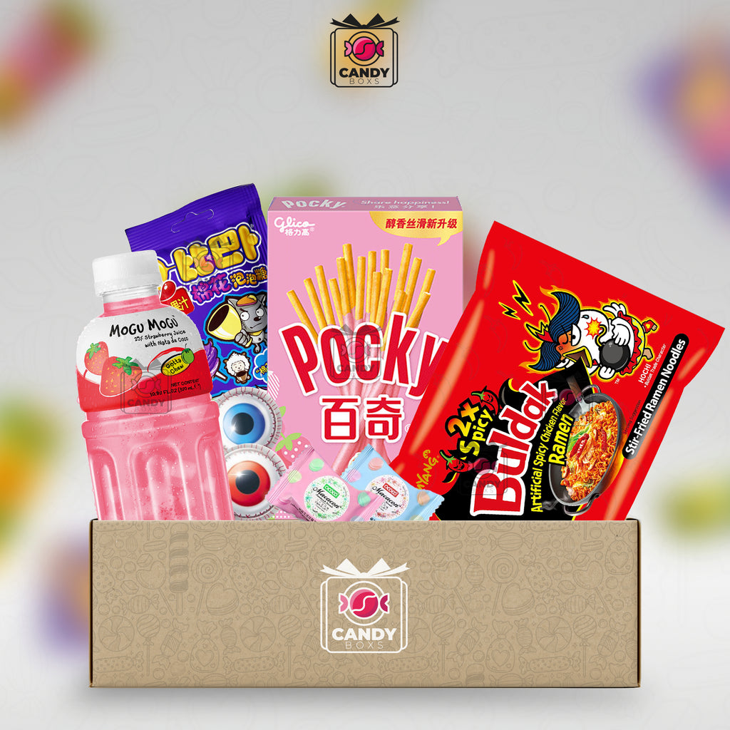 ASIAN SNACK BOX (S) - CANDY BOXS