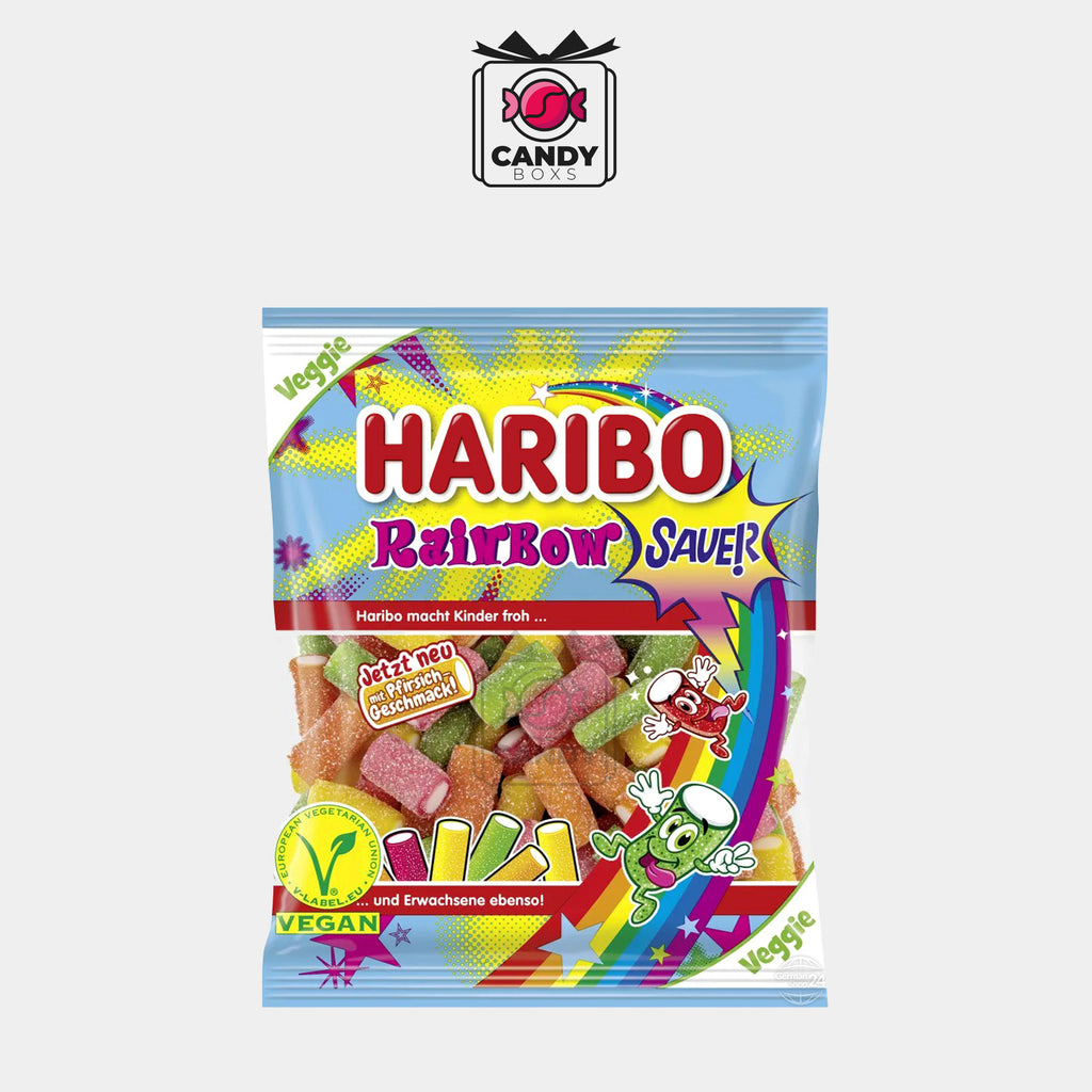 Bonbons Tubes HARIBO Rainbow Vegan - 160g