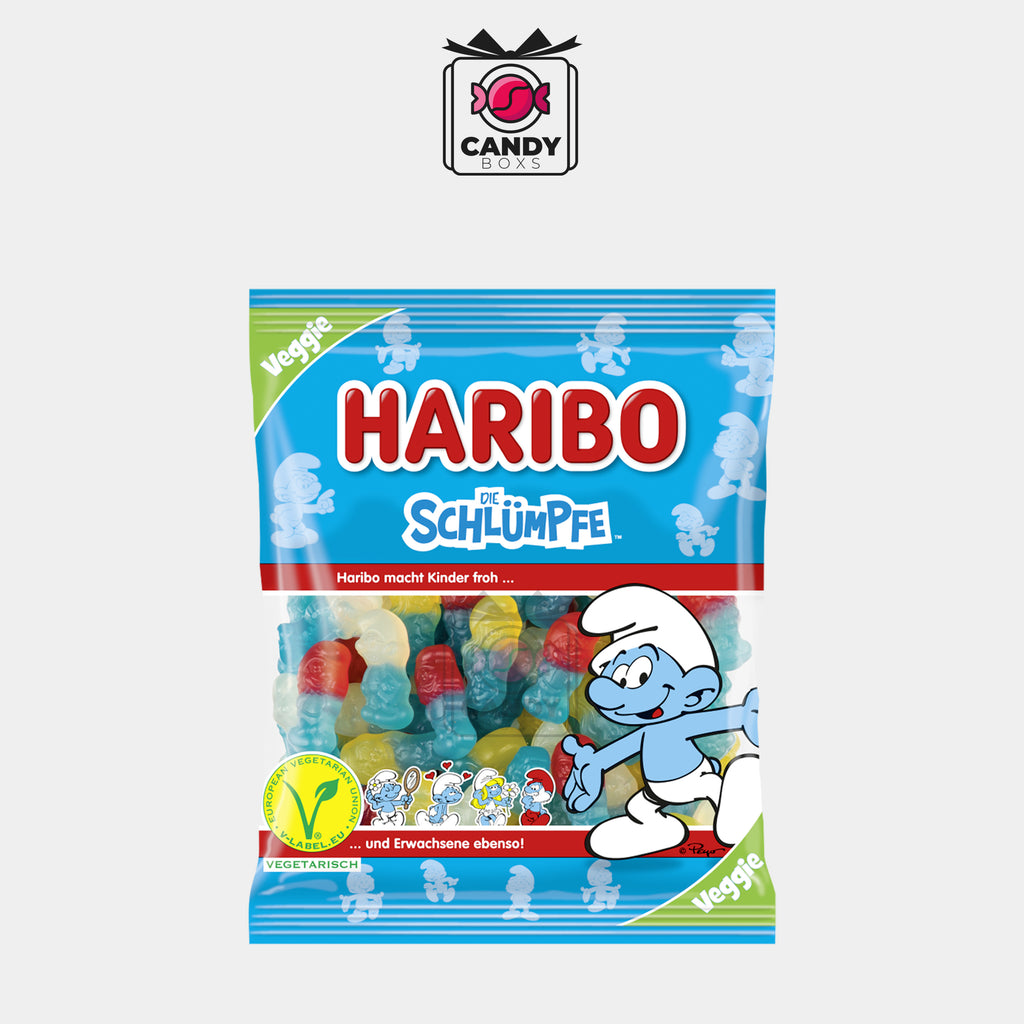 HARIBO LES SCHTROUMPFS VEGGIE 175G - CANDY BOXS