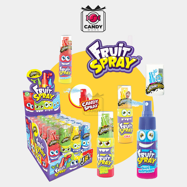 JOHNY BEE FRUIT SPRAY CANDY BOXS Candyboxs