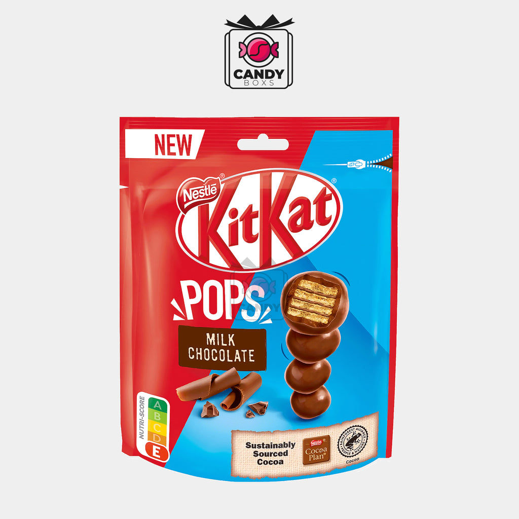 KITKAT POPS MILK CHOCOLATE 140G - CANDY BOXS