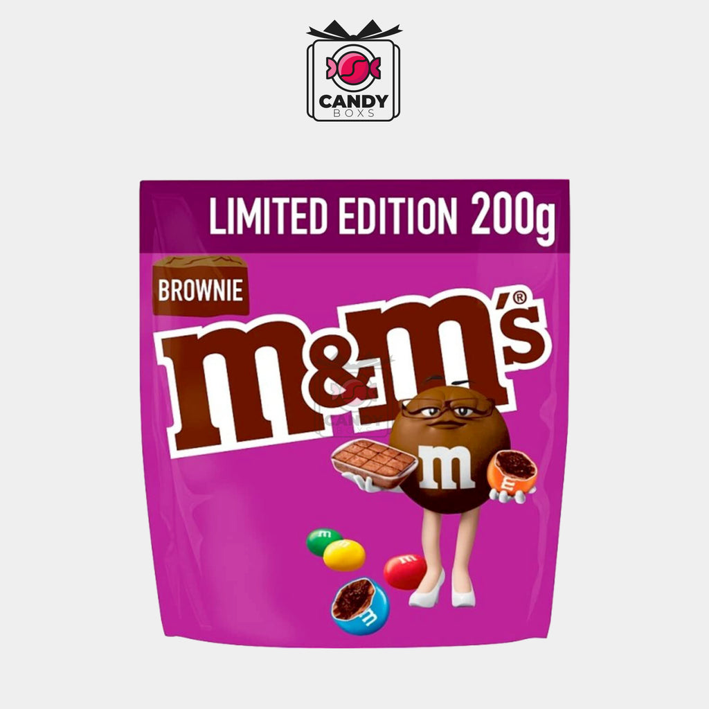M&M'S BROWNIE 200G- CANDY BOXS