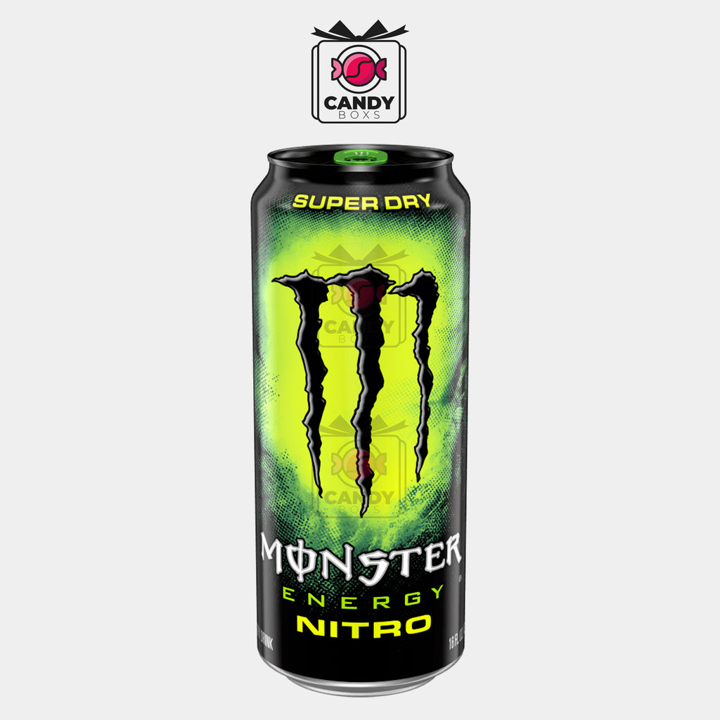 MONSTER ENERGY NITRO SUPER DRY 500ML - CANDY BOXS