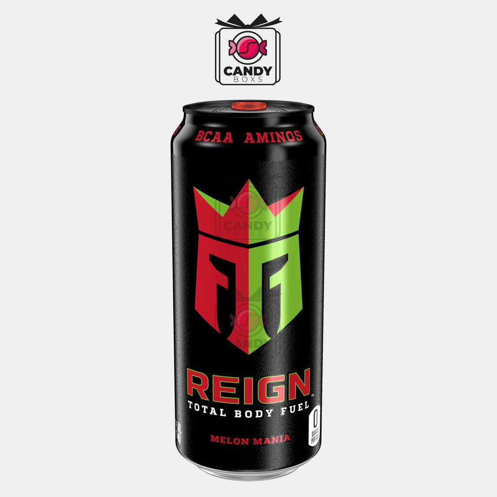 REIGN MELON MANIA ENERGY DRINK 500ML - CANDY BOXS