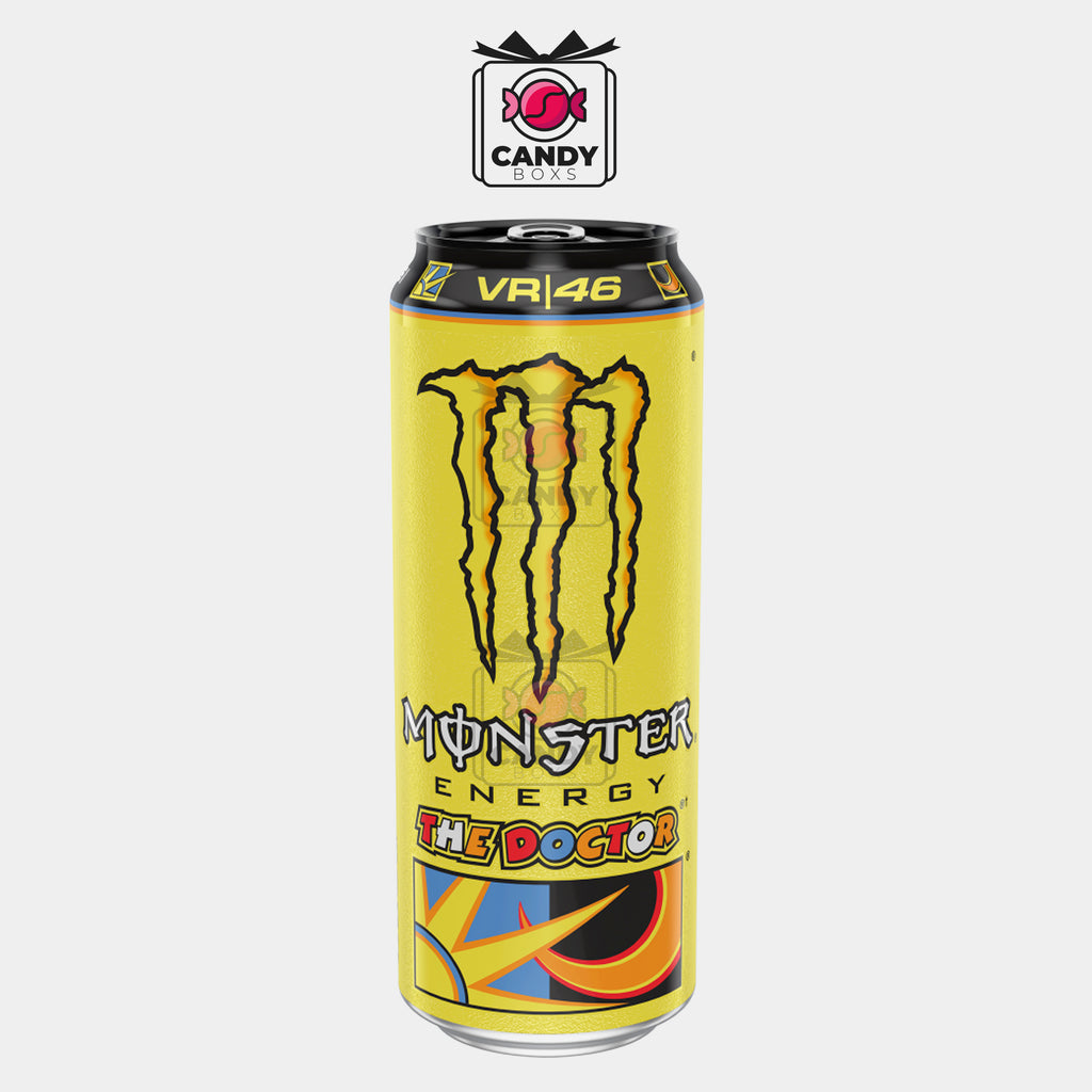 MONSTER ENERGY THE DOCTOR VR/46 500ML - CANDY BOXS