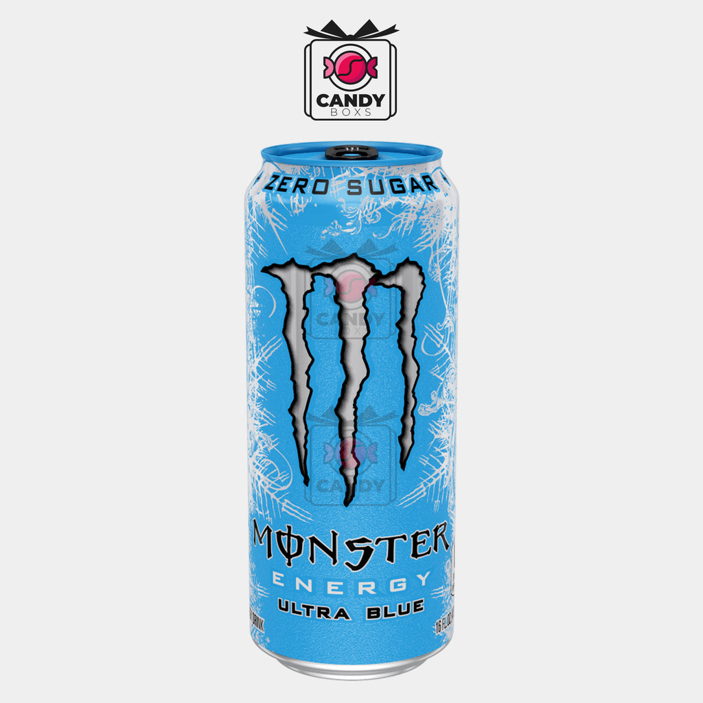 MONSTER ENERGY ULTRA BLUE 500ML - CANDY BOXS