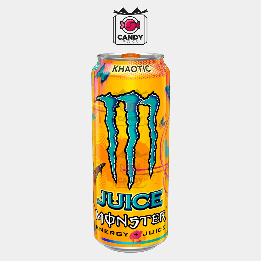 MONSTER ENERGY JUICE KHAOTIC 500ML - CANDY BOXS