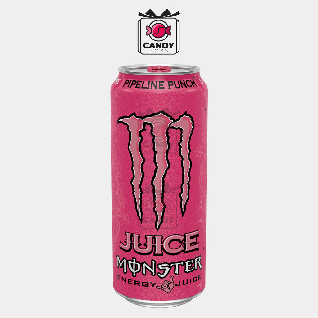 MONSTER ENERGY JUICE PIPELINE PUNCH 500ML - CANDY BOXS