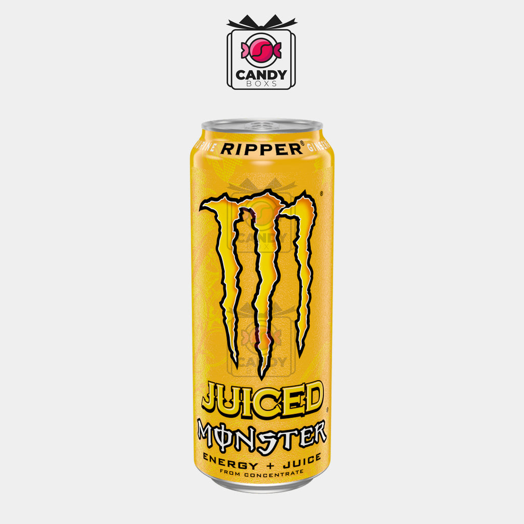 MONSTER ENERGY JUICED RIPPER 500ML - CANDY BOXS