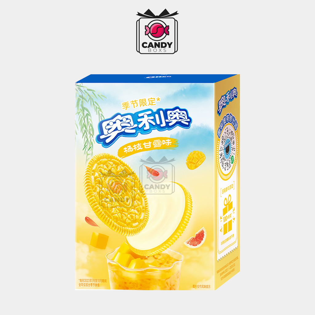 OREO SPRING EXCLUSIVE COOKIES (YANGZHI MANGO & POMELO FLAVOR) 97G - CANDY BOXS