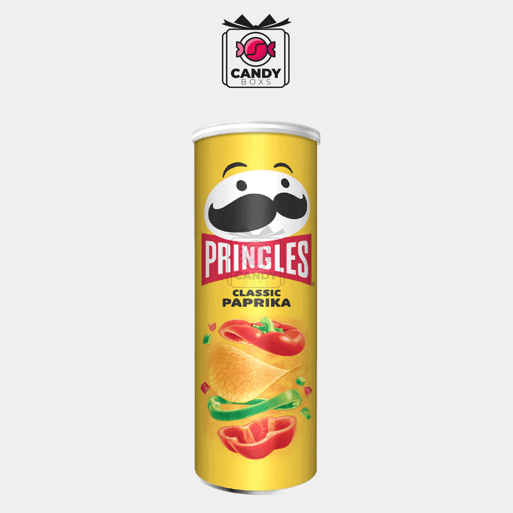 CHIPS CLASSIC PAPRIKA 165G - PRINGLES - CANDY BOXS