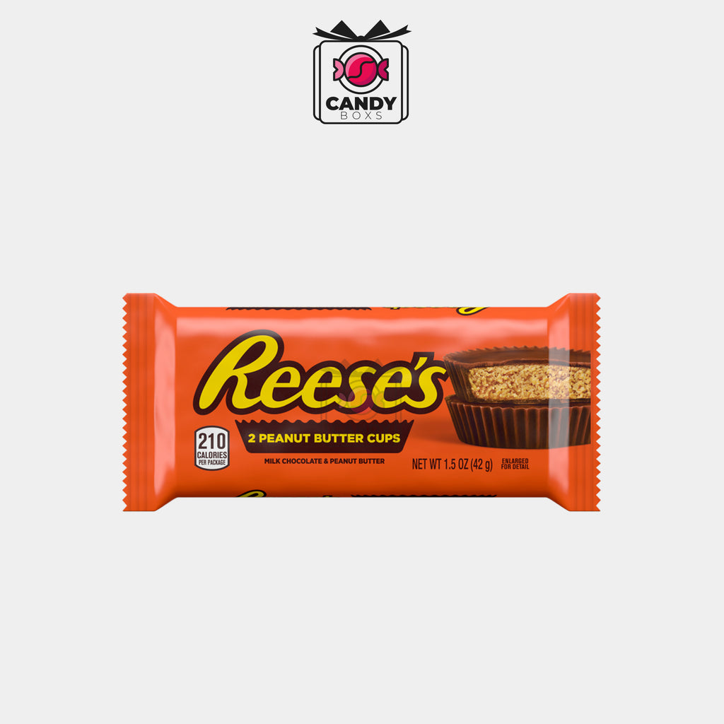 REESE'S PEANUT BUTTER CUPS 42G - CANDY BOXS