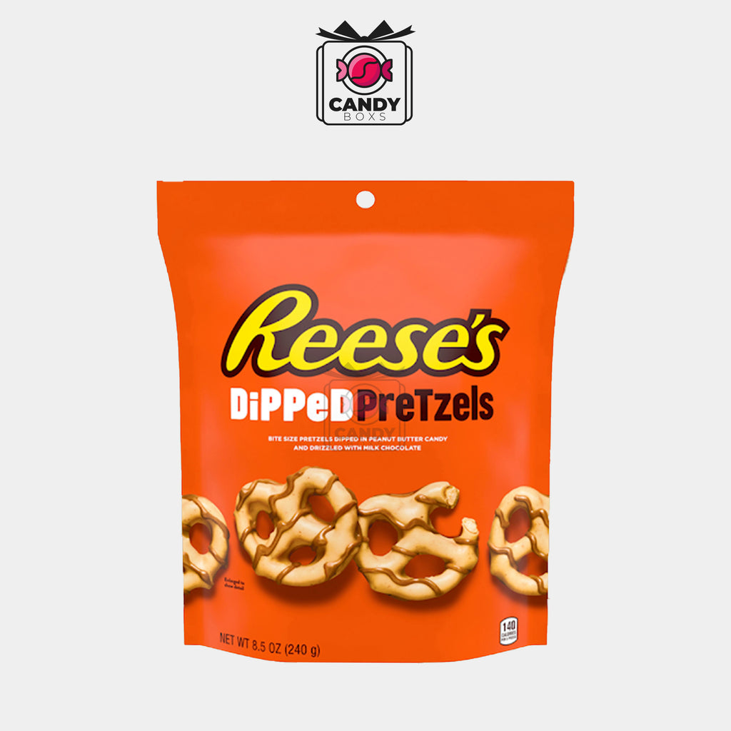 REESE'S DIPPED PRETZELS - CANDY BOXS