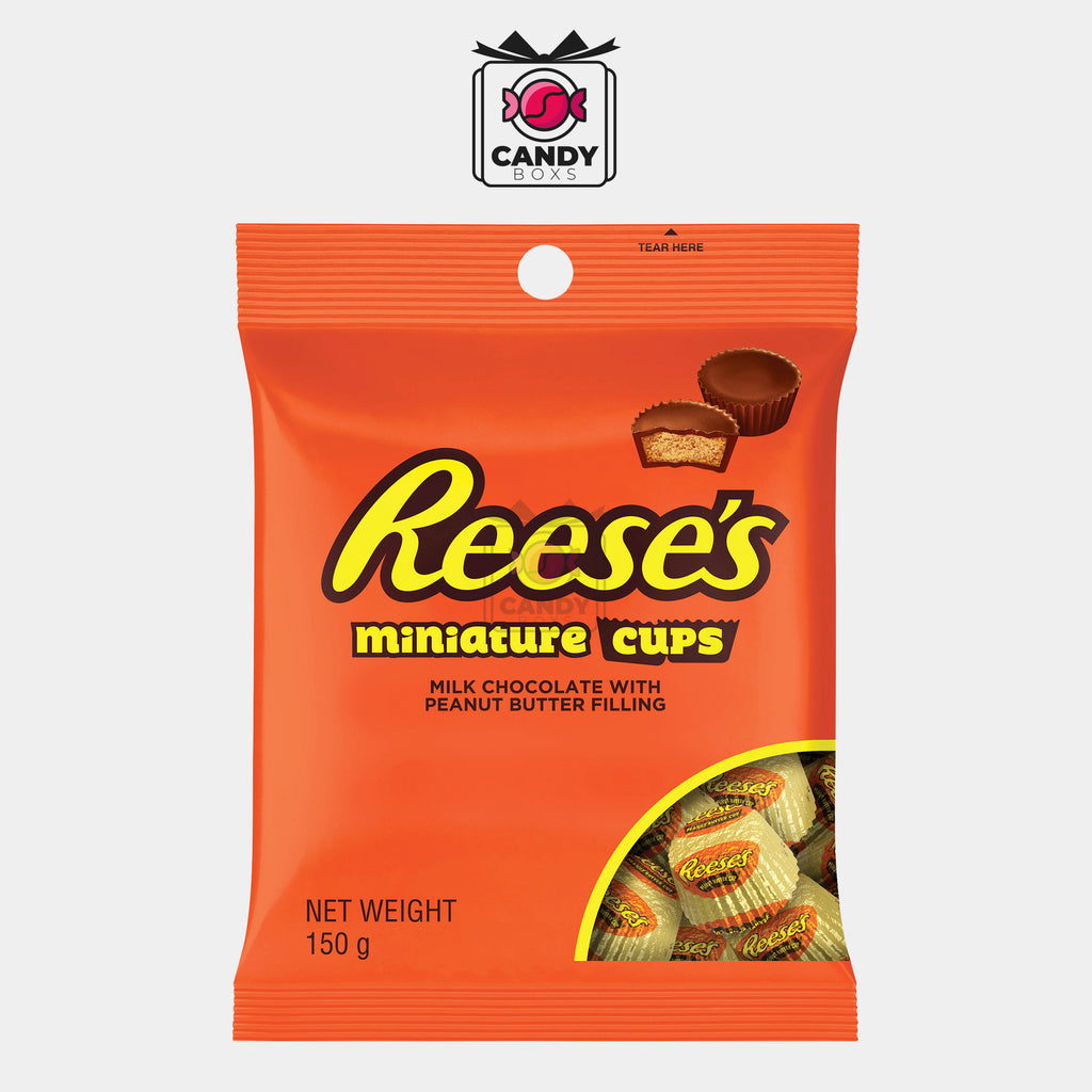 REESE'S MINIATURE CUPS 150G - CANDY BOXS
