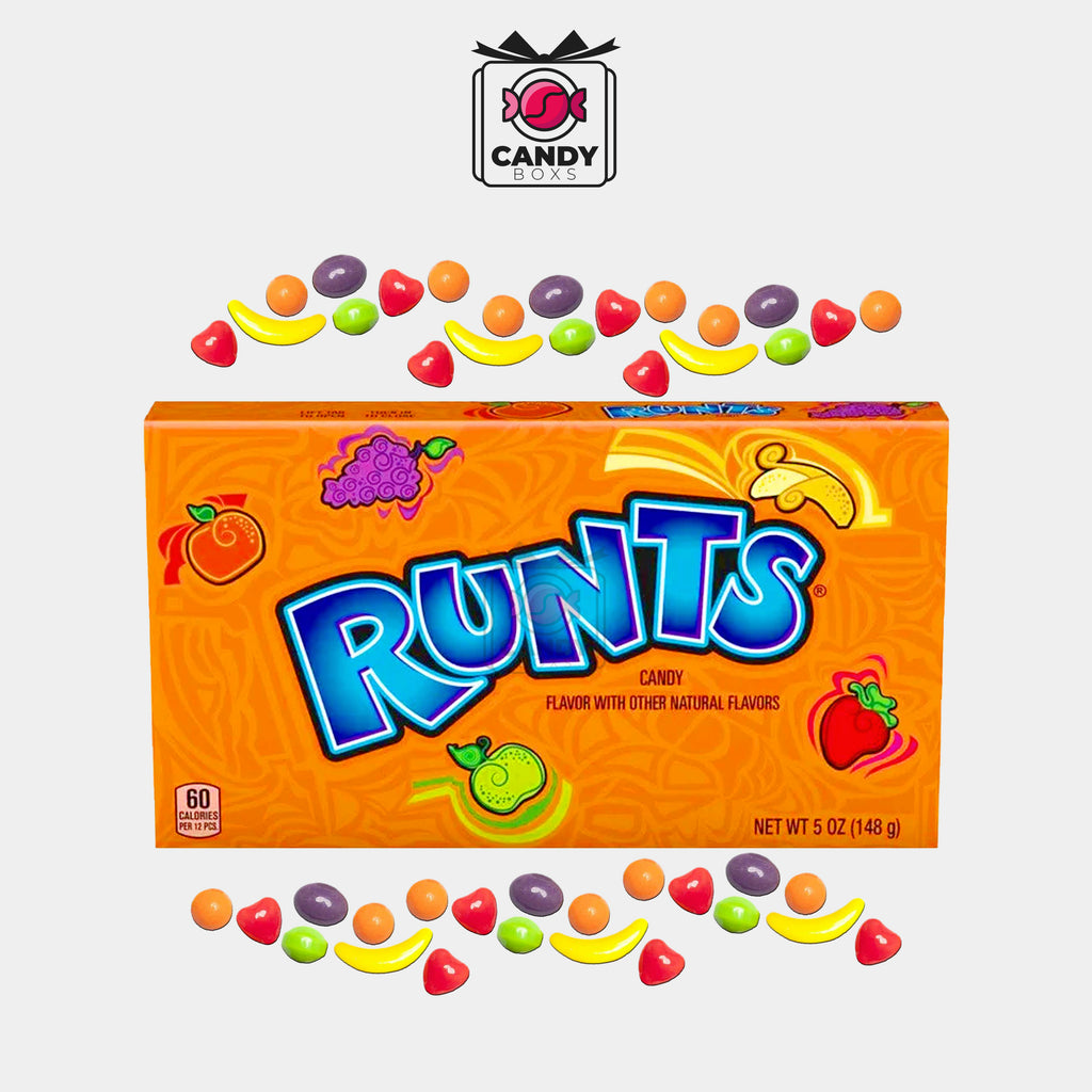 RUNTS CANDY FLAVOR WITH OTHER NATURAL FLAVORS  - CANDY BOXS