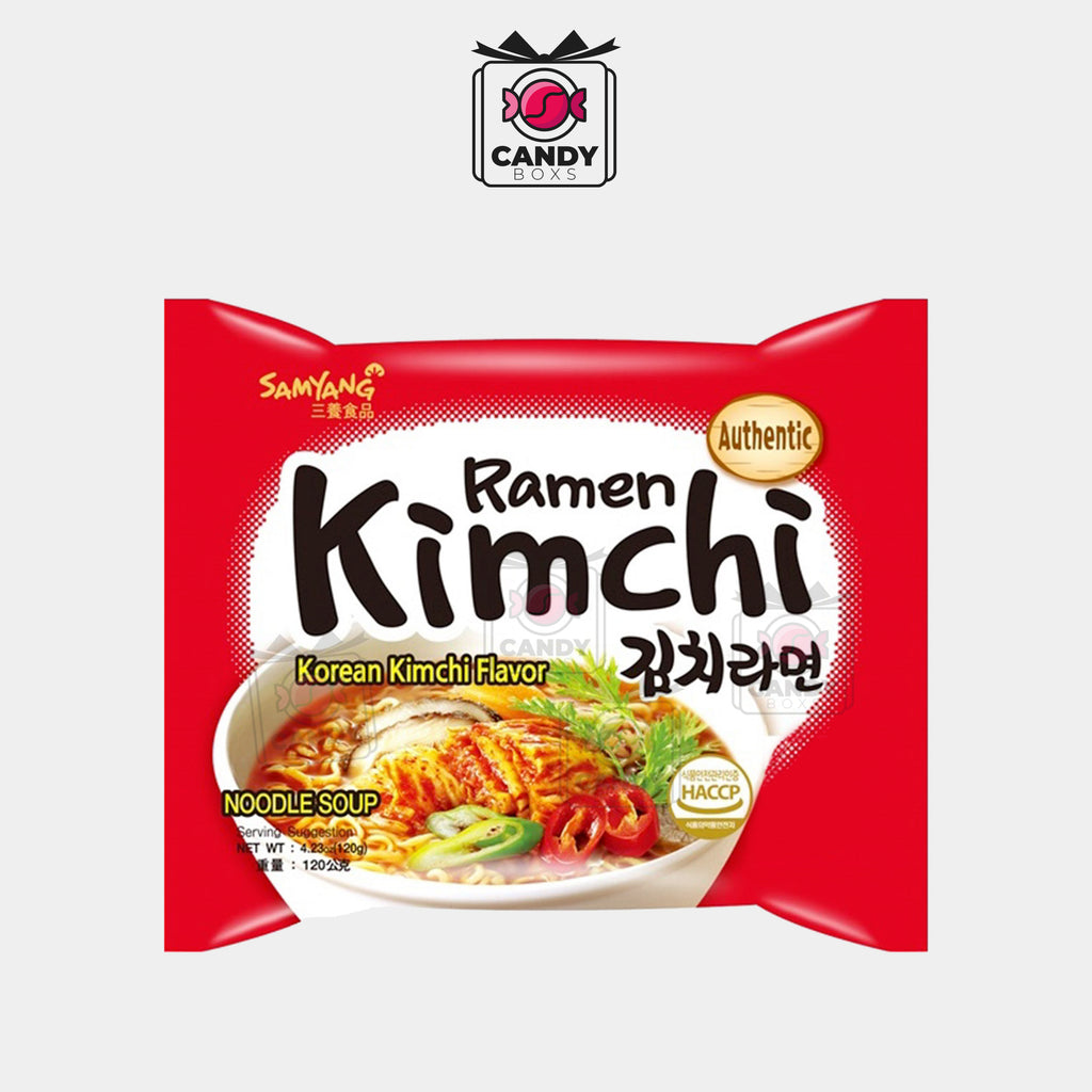 SAMYANG NOODLES KOREAN KIMCHI FLAVOR KIMCHI RAMEN - CANDY BOXS
