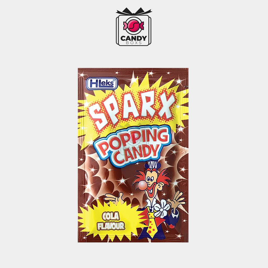 SPARX POPPING CANDY COLA FLAVOUR - CANDY BOXS