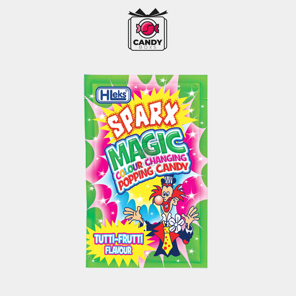 SPARX POPPING CANDY TUTTI FRUTTI FLAVOUR - CANDY BOXS