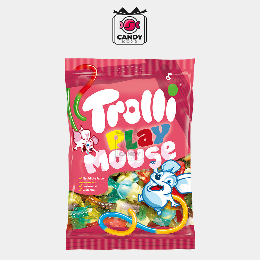 TROLLI PLAY MOUSE 200G - CANDY BOXS