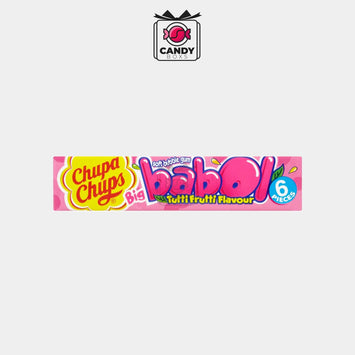 CHUPA CHUPS BIG BABOL TUTTI FRUTTI FLAVOUR - CANDY BOXS - Candyboxs