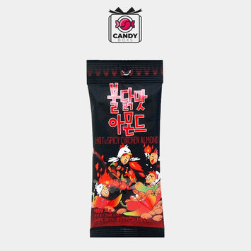 HBAF HOT & SPICY ALMOND 35G - CANDY BOXS - Candyboxs