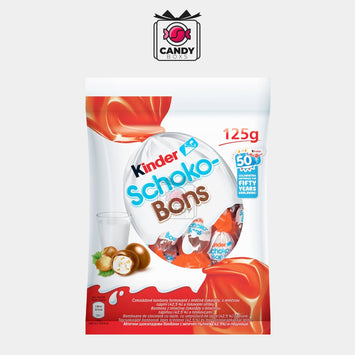 KINDER SCHOKO BONS 125G - CANDY BOXS - Candyboxs