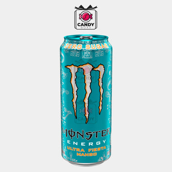 MONSTER ENERGY ULTRA FIESTA MANGO 500ML - CANDY BOXS - Candyboxs
