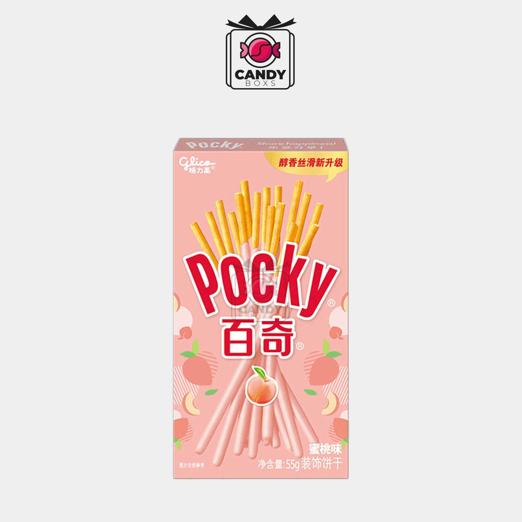 POCKY PEACH 55G - CANDY BOXS - Candyboxs
