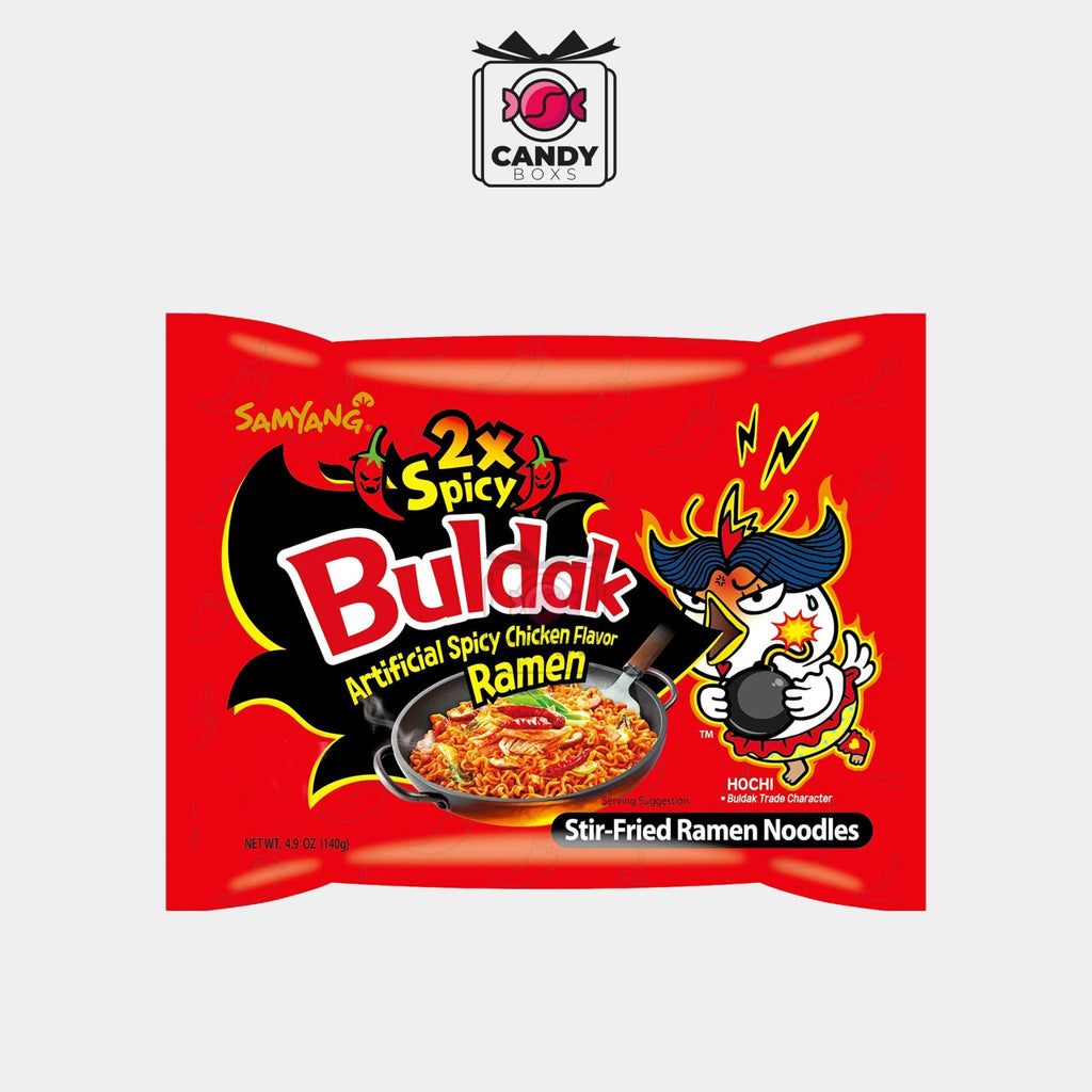 SAMYANG NOODLES HOT CHICKEN FLAVOR RAMEN 2x SPICY - CANDY BOXS - Candyboxs