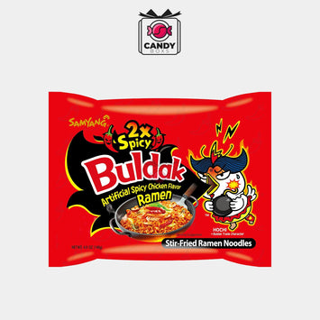 SAMYANG NOODLES HOT CHICKEN FLAVOR RAMEN 2x SPICY - CANDY BOXS - Candyboxs